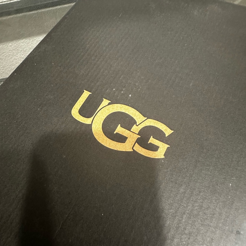 UGG Black and Gold Box
